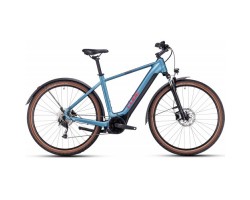 Cube Nuride Hybrid Performance 500 Allroad Metalblue 'n' Red - 2024  54cm  medium
